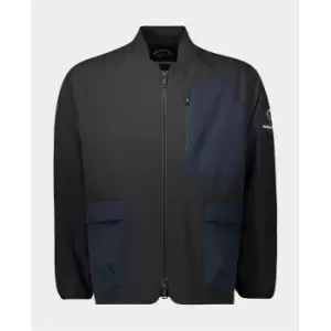 Image of PAUL AND SHARK Wm Patch Bomber Jacket - Black