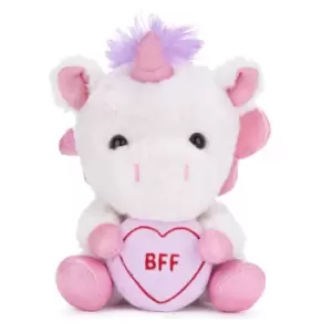Image of Swizzels Love Hearts 20cm BFF Unicorn Soft Toy