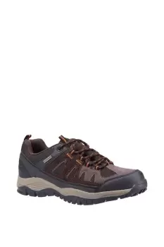 image of 'Maisemore Low' Suede PU Mesh Hiking Shoes