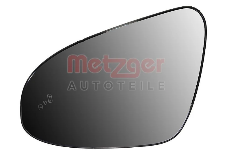 Image of Wing mirror glass METZGER 2060071