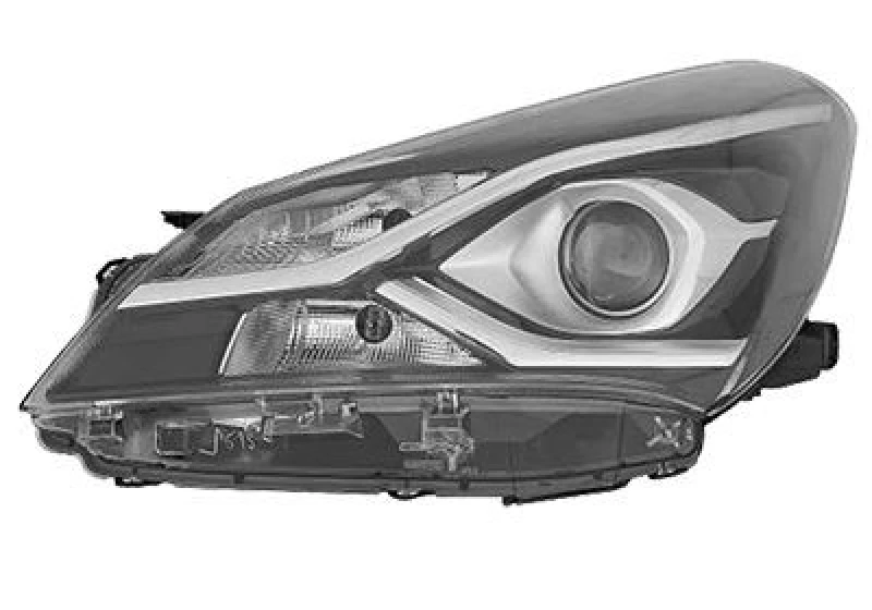 Image of VAN WEZEL Headlight VAN WEZEL 5344963