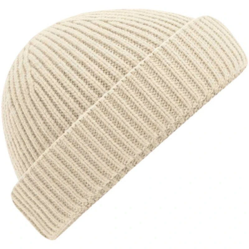 Image of Beechfield Beechfield Men Harbour Beanie in Beige Beige One Size Male 5063300943205
