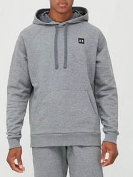 image of Urban Armor Gear Rival Fleece Hoodie - Dark Grey/White