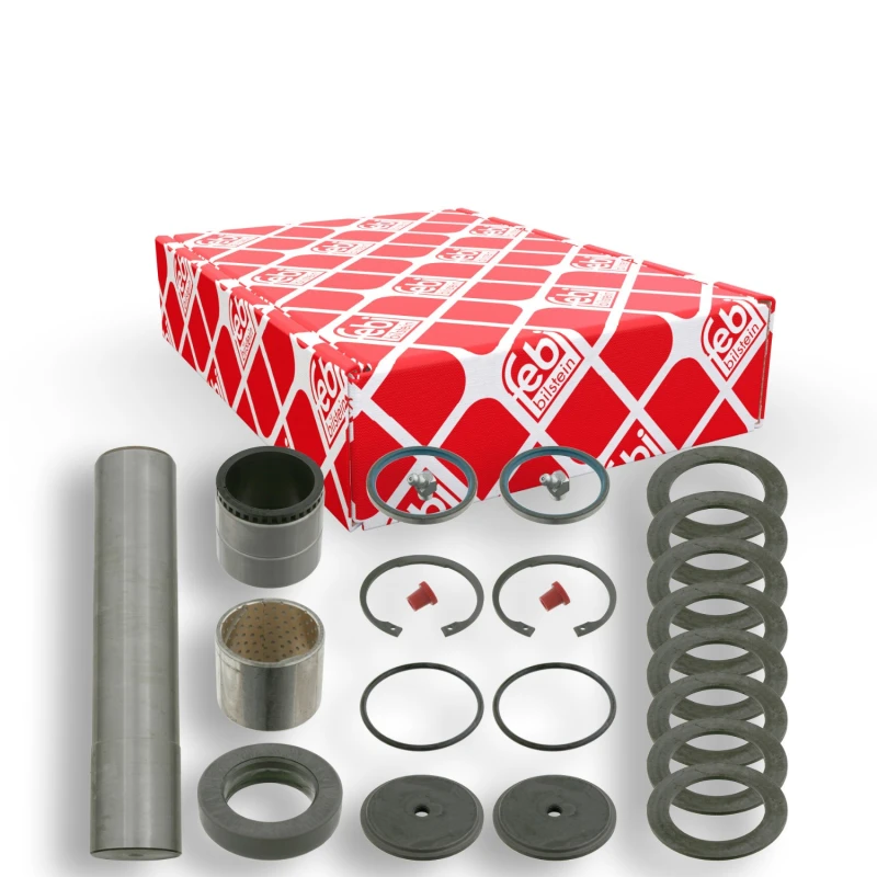 Image of FEBI BILSTEIN 24777 Repair Kit, stub axle pin Front Axle Right, OE Turbo NEW Repair Kit,stub axle pin (652)
