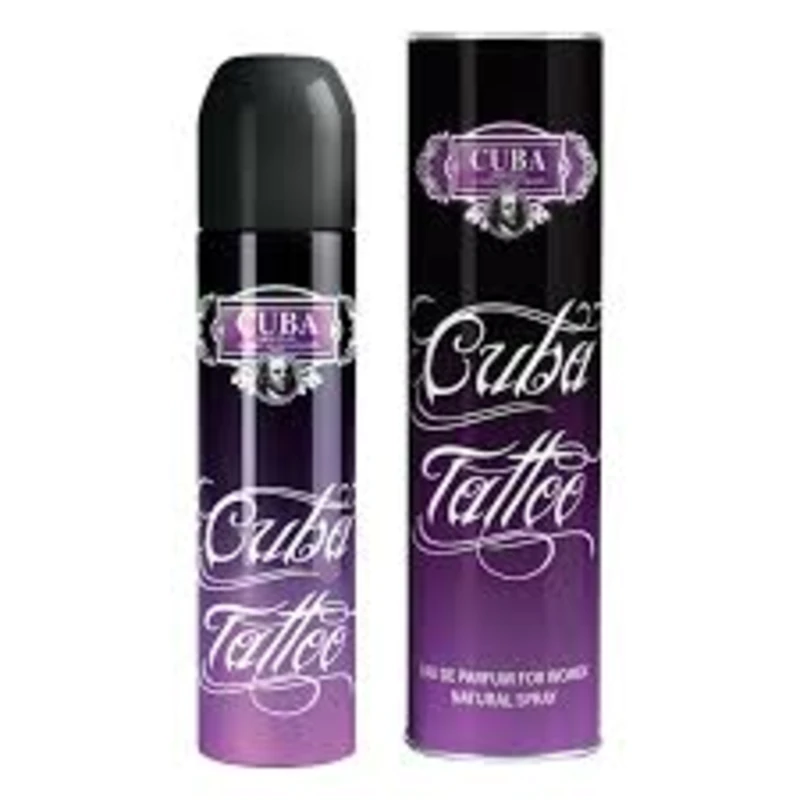 Image of Cuba Tattoo Eau de Parfum For Her 100ml