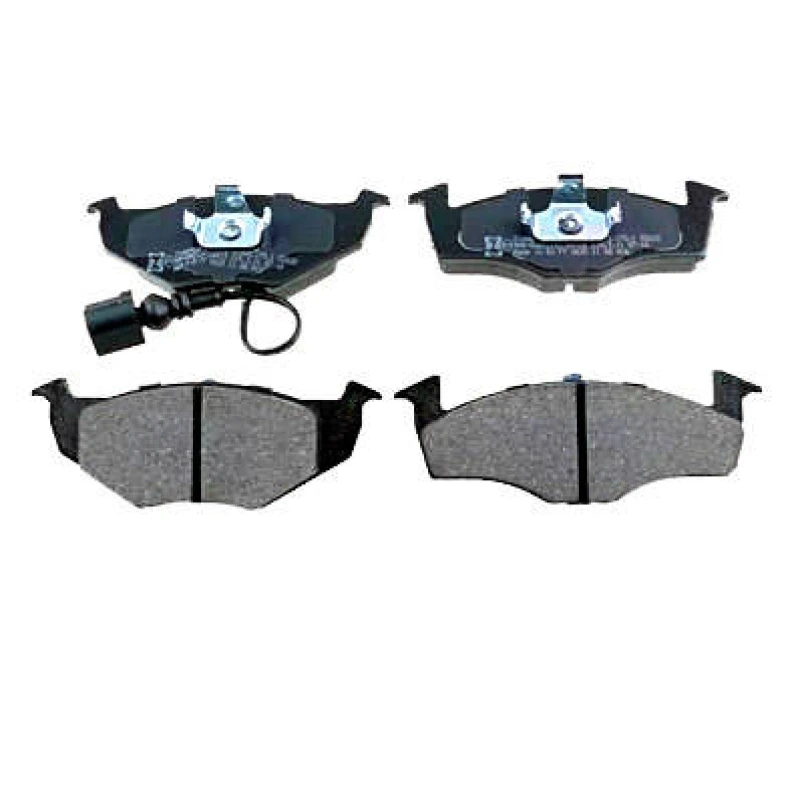 Image of ZIMMERMANN 21868.170.1 Brake pad set Front Axle, incl. wear warning contact, Photo corresponds to scope of supply Brake Pad Set,disc brake (402)