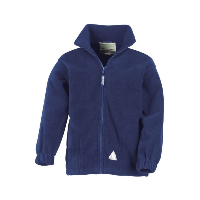 Image of Result Full Zip Active Anti Pilling Fleece Jacket in Royal Size: 3-4 Years Royal Unisex 3-4 Years