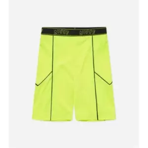 Image of Nicce Carbon Cycle Shorts - Yellow
