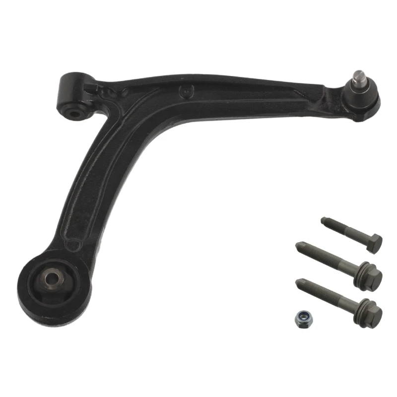 Image of FEBI BILSTEIN 40711 Suspension arm Control Arm, Cast Steel, Lower, with bolts/screws Cast Steel Track Control Arm (273)
