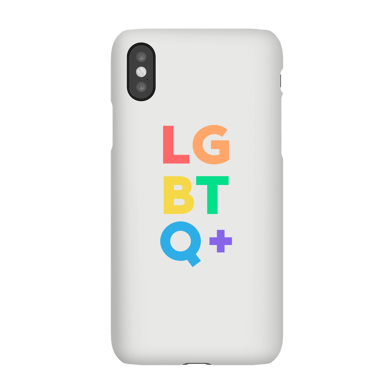 image of LGBTQ+ Phone Case for iPhone and Android - iPhone 5C - Snap Case - Matte