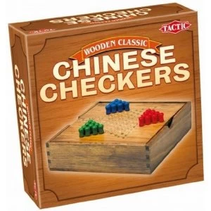 Image of Chinese Checkers - Wooden Classic Game - Travel Board Game