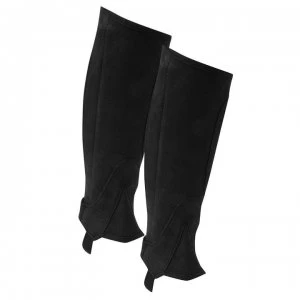 image of MORETTA Amara Childrens Half Chaps - Black