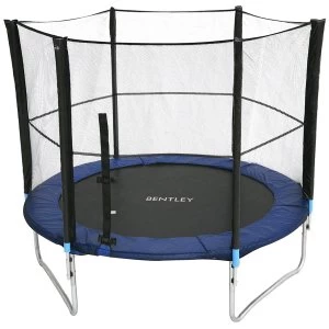 image of Charles Bentley Kids Junior Outdoor Activity 14ft Trampoline With Safety Net Enclosure