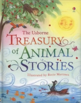 Image of The Usborne Treasury of Animal Stories by Susanna Davidson and Roco Martnez Prez Hardback