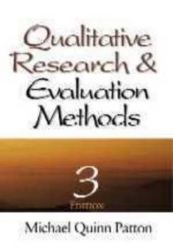 Image of Qualitative Evaluation and Research Methods by Michael Quinn Patton Hardback