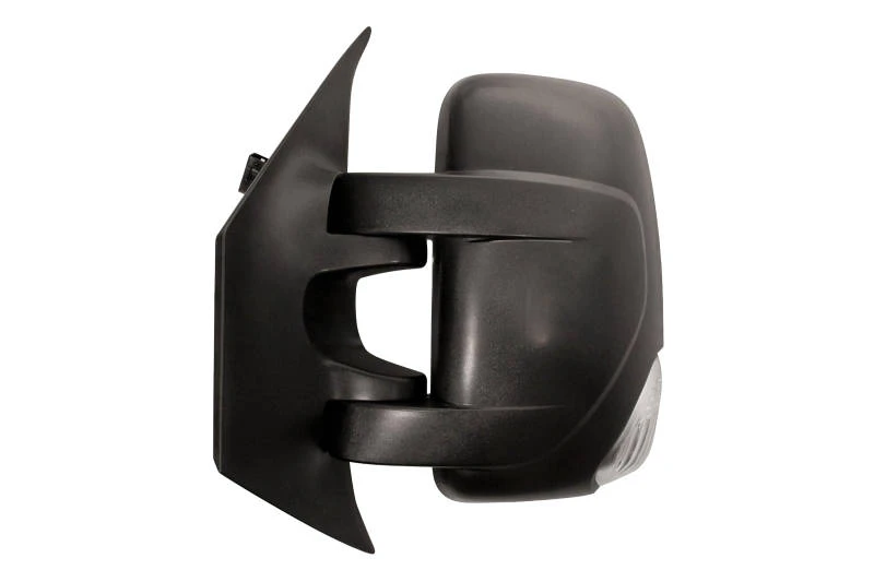 Image of PRASCO OP9547004 Wing mirror Left, black, Convex Outside Mirror (50)