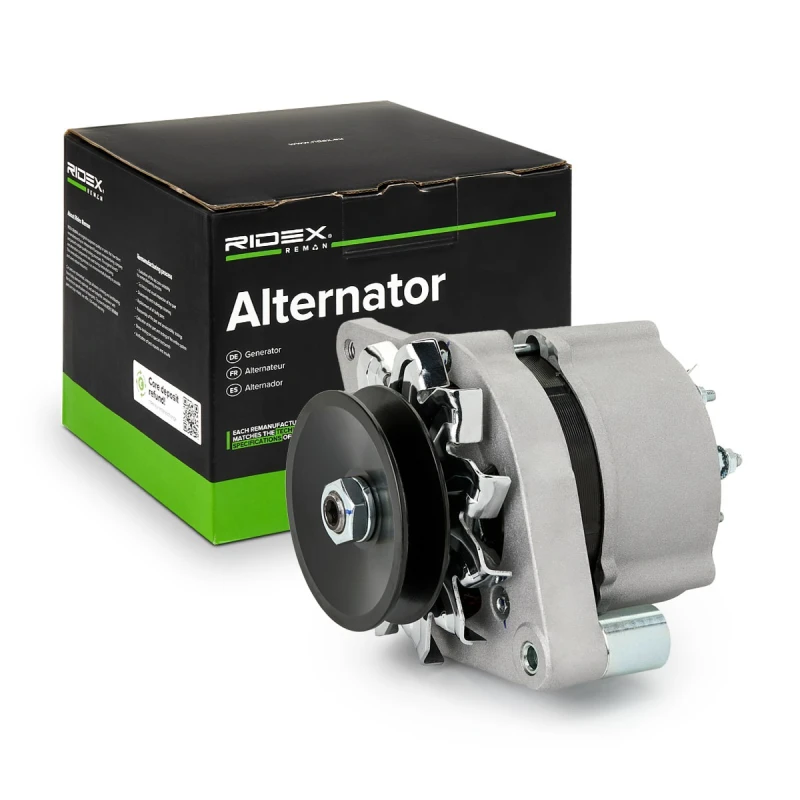 Image of RIDEX REMAN 4G1186R Generator Alternator Charging Current: 33A, Voltage: 12V Alternator (4)