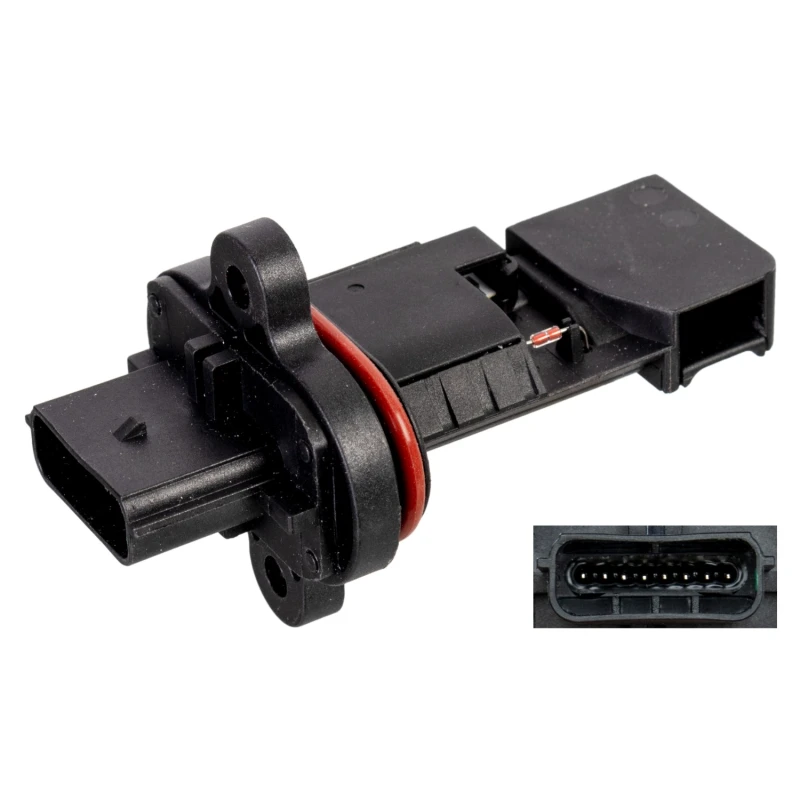Image of FEBI BILSTEIN 176012 Mass air flow sensor without housing, with gasket/seal Air Mass Sensor (3926)