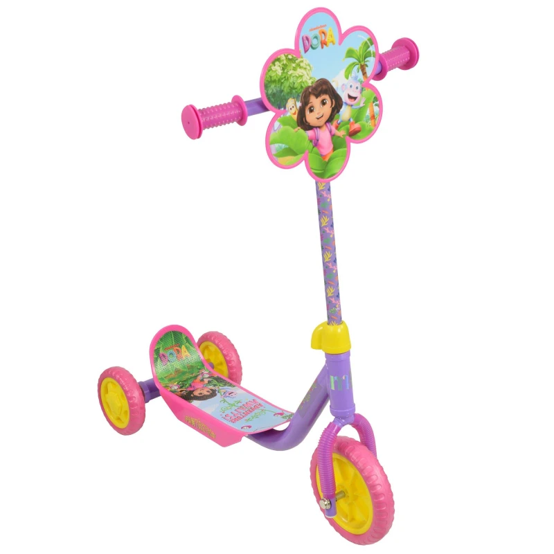 Image of Dora the Explorer Dora Deluxe Tri Scooter Multicoloured unisex one size