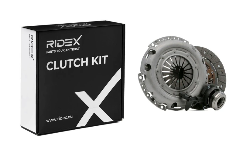 Image of RIDEX 479C3076 Clutch with central slave cylinder, with clutch disc Clutch Kit (479)