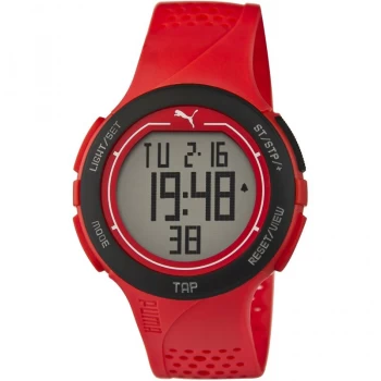 Mens Puma PU91121 TOUCH - red Black Alarm Chronograph Watch