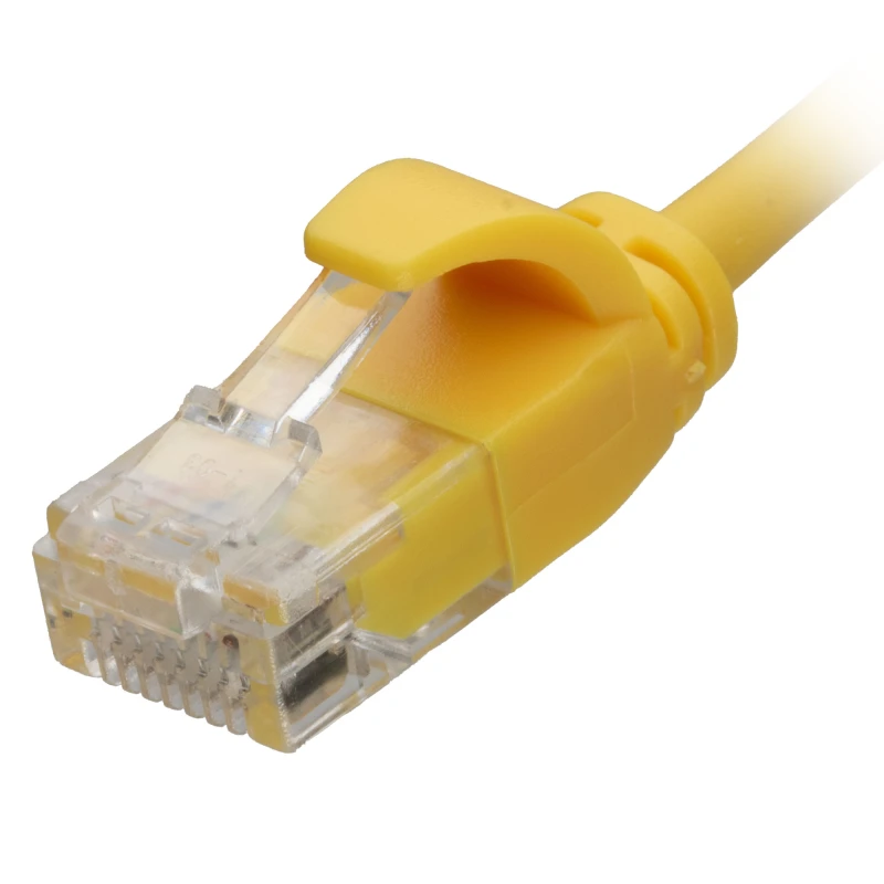 Image of Cablenet CNL 0.25M C6 Yw UTP Ls 30AWG Slim SB