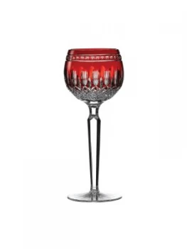 Image of Waterford Clarendon Ruby Hock Glass Set of 2 Red