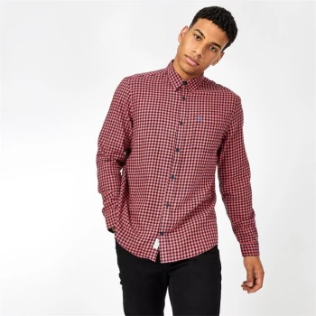 image of Jack Wills Newick Gingham Check Shirt - Red