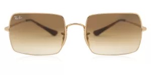 Image of Ray-Ban Square Sunglasses - Gold