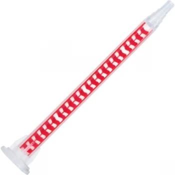 Image of Toolcraft 3DDM.B100r Double Barrelled Syringe - Red Pack Of 10