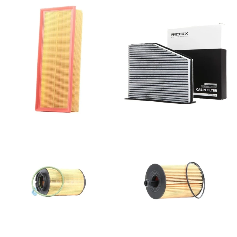 Image of RIDEX 4055F11232 Filter Set with gaskets/seals, with pre-filter Filter Set (4055)