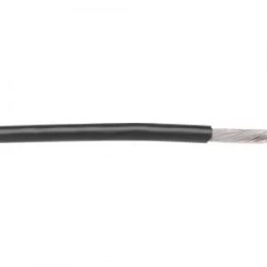 Image of Strand 1 x 0.20 mm2 Black AlphaWire 3050 005 BLK