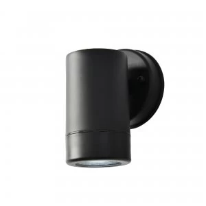 image of Coast Neso Up or Down Outdoor Wall Light Black Black