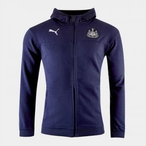 image of Puma Newcastle United Leisure Hoodie Mens - Peacoat