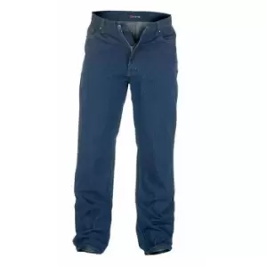 Duke Mens Rockford Kingsize Comfort Fit Jeans (56L) (Indigo)