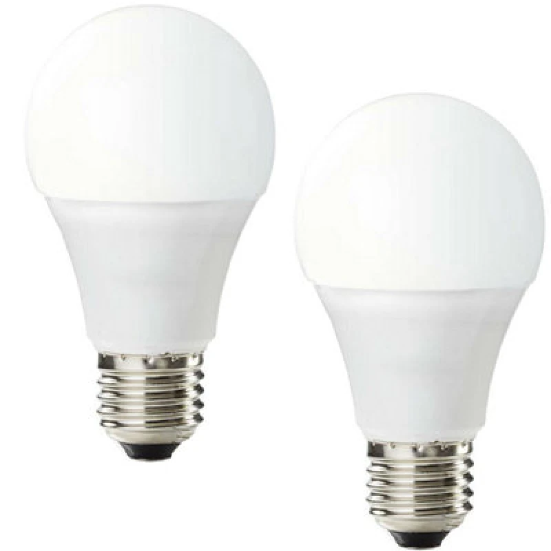 Image of Loops 2x WiFi Colour Change LED Light Bulb 9W E27 Warm Cool White SMART Dimmable Lamp White
