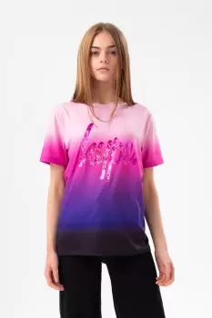 image of Fade Foil Script T-Shirt