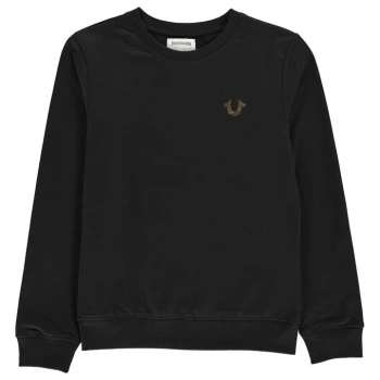 Image of TRUE RELIGION Junior Boys Foil Sweatshirt - Black
