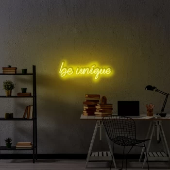 image of Be Unique - Yellow Yellow Wall Lamp