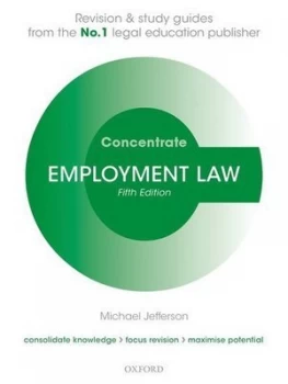 Image of Employment Law by Michael Jefferson Book