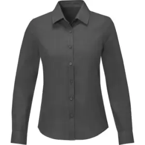 Image of Elevate Womens/Ladies Pollux Shirt (XS) (Storm Grey)