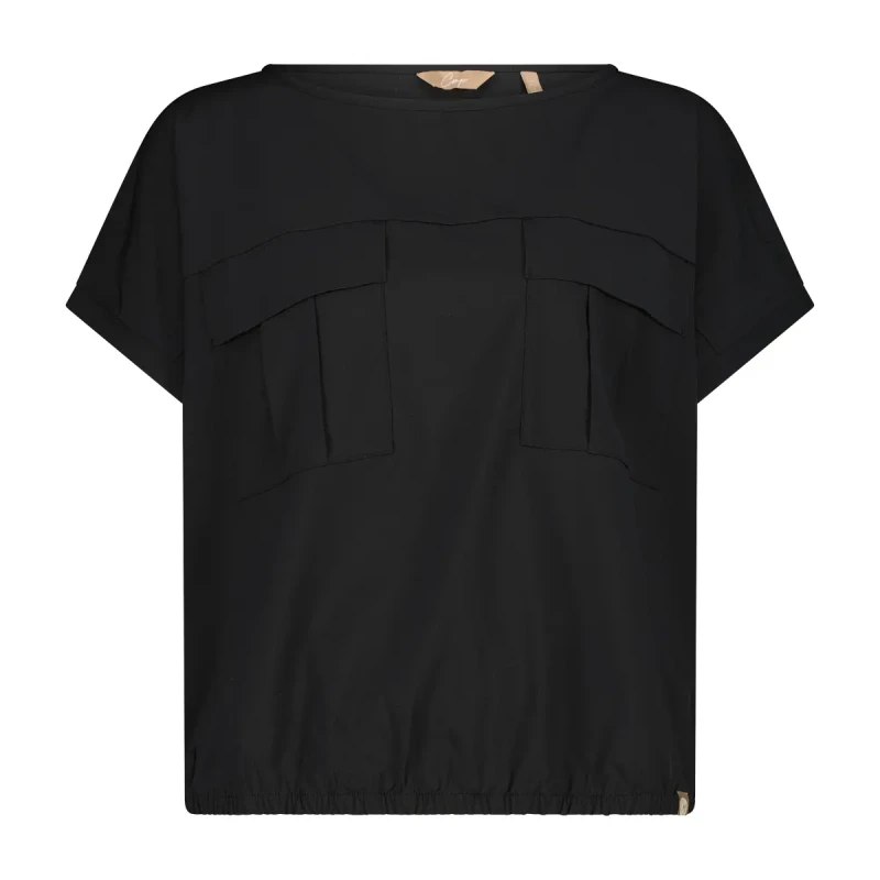 Image of CMP Womens Pocket T-Shirt CMP Noir Female 2XS