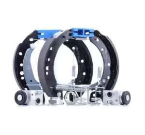 Image of ATE Brake Set, drum brakes 03.0520-7720.3 PEUGEOT,206 Schragheck (2A/C),207 (WA_, WC_),207 SW (WK_),206+ Schragheck (2L_, 2M_),206 SW (2E/K)