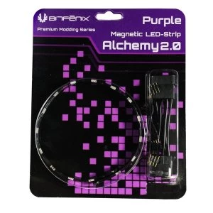 image of BitFenix Alchemy 2.0 Magnetic Connect 6 LED-Strip 12cm Purple