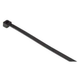 image of Hama Cable Ties, 200 mm, 50 pieces, self-securing, black