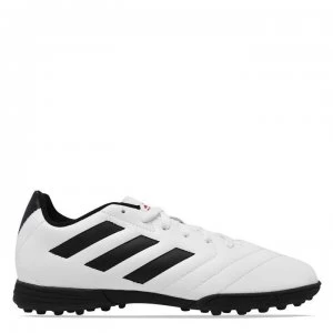 Image of adidas Goletto Childrens Astro Turf Trainers - White/Solar Red