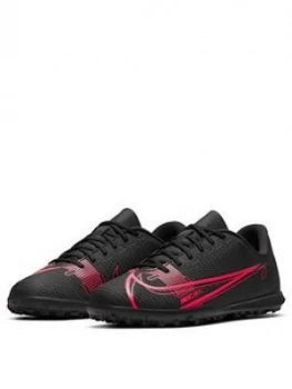Image of Nike Junior Mercurial Vapor 12 Club Astro Turf Football Boots - Black, Size 1