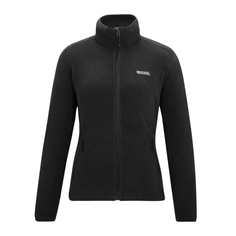 Image of Womens zipped fleece Regatta Floreo IV Noir Female 46