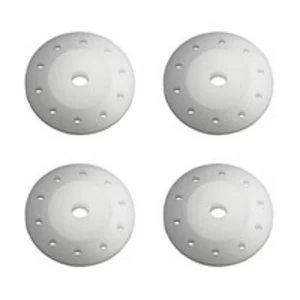 Image of Team Associated Rc8/Rc8T 1.1Mm 10 Hole Tapered Pistons (4) For 16Mm Shocks
