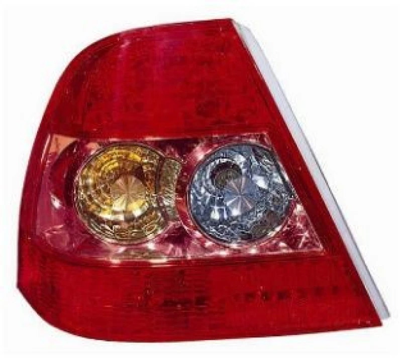 Image of VAN WEZEL 5397921 Rear light with bulb holder, Left Combination Rearlight (391)